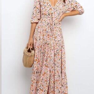 Petal and Pup Floral Maxi Dress